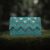 Emerald Zigzag Beaded Clutch