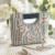 Vintage Baseball Beaded Mini Clutch Bag