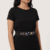 Multicolor Crystal Embellished Elastic Waist Belt