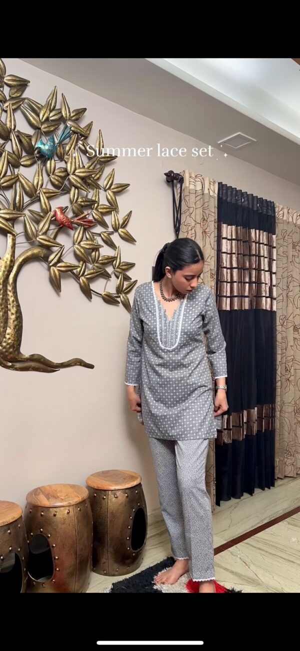 Pearl Mist Printed Co-ord Set