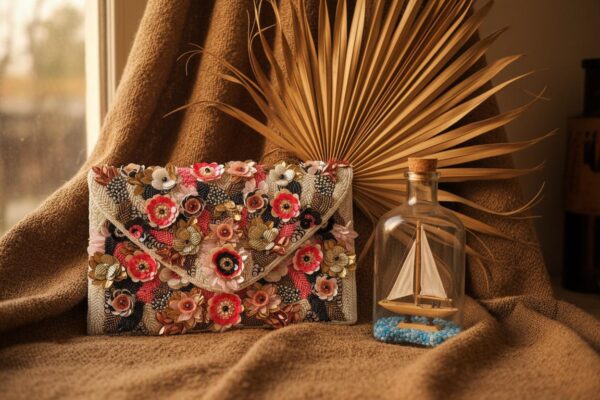 Blossom Royale Clutch Bag