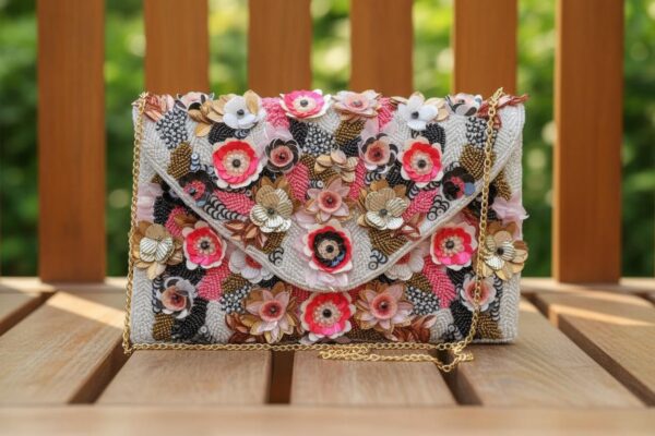 Blossom Royale Clutch Bag