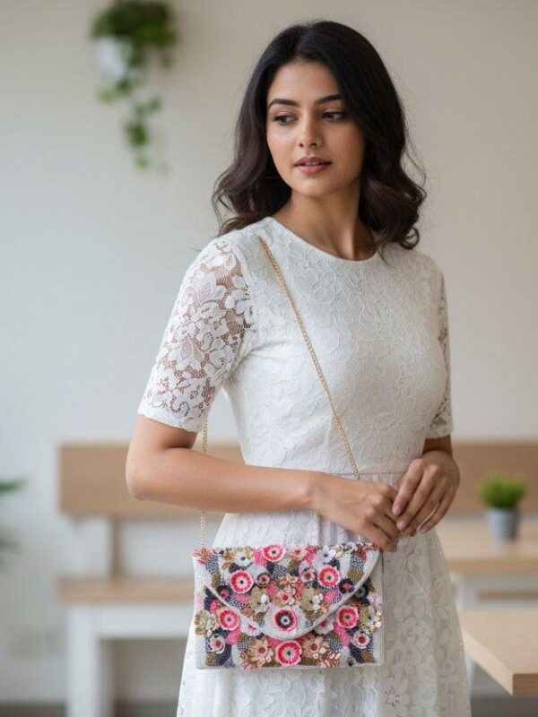 Blossom Royale Clutch Bag