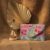 Blush Bloom Beaded Envelope Clutch