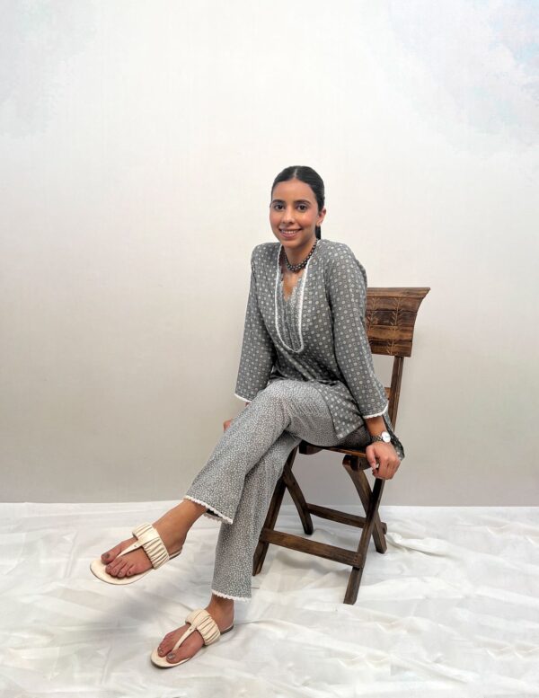 Pearl Mist Printed Co-ord Set