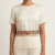 Scarlet Arc Beaded Waist Belt