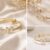 Anti-Tarnish Gold Butterfly Bracelet for Women