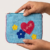 Love Bloom Gingham Zipper Pouch