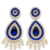 pomelli_photoshoot_image_9_16_0703 Royal Sapphire Pearl Drop Earrings