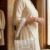 Ivory Crystal Cascade Handbag