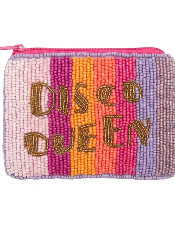 pomelli_photoshoot_image_9_16_0716(1) Disco Queen Beaded Coin Pouch