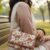 Rosé Petal Luxe Beaded Clutch