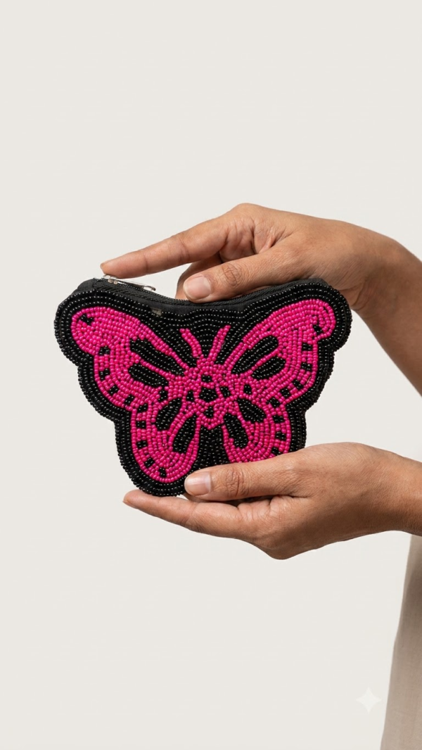 8gaJewEeMF53FPxmhbU_LR Fuchsia Flutter Beaded Butterfly Coin Purse