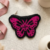 9gWiLmNlYAbe_RpOvFX4iX Fuchsia Flutter Beaded Butterfly Coin Purse
