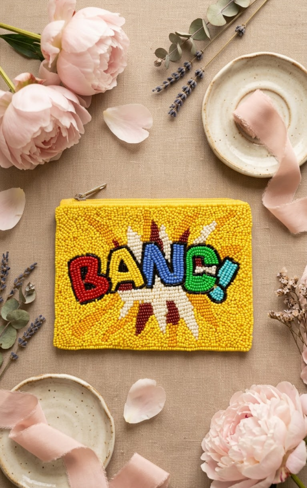 Bang Pop Beaded Coin Purse